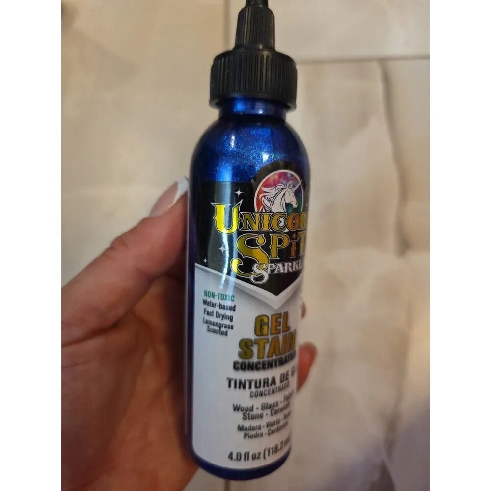 Gel Stain Glaze Sapphire Swift 4.0 FL OZ Bottle Blue 0423010C 19aw10 D4
